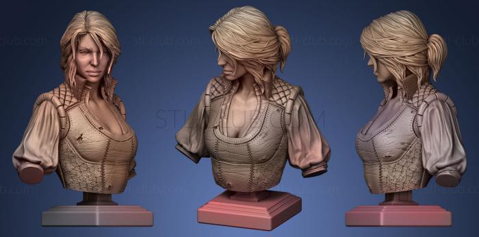 3D model Ciri (STL)